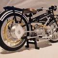 Mô hình xe BMW R32 năm 1925 tỉ lệ 1:6,5 của Ed van der Heijden - Thumbnail 11