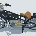 Mô hình xe BMW R32 năm 1925 tỉ lệ 1:6,5 của Ed van der Heijden - Thumbnail 21