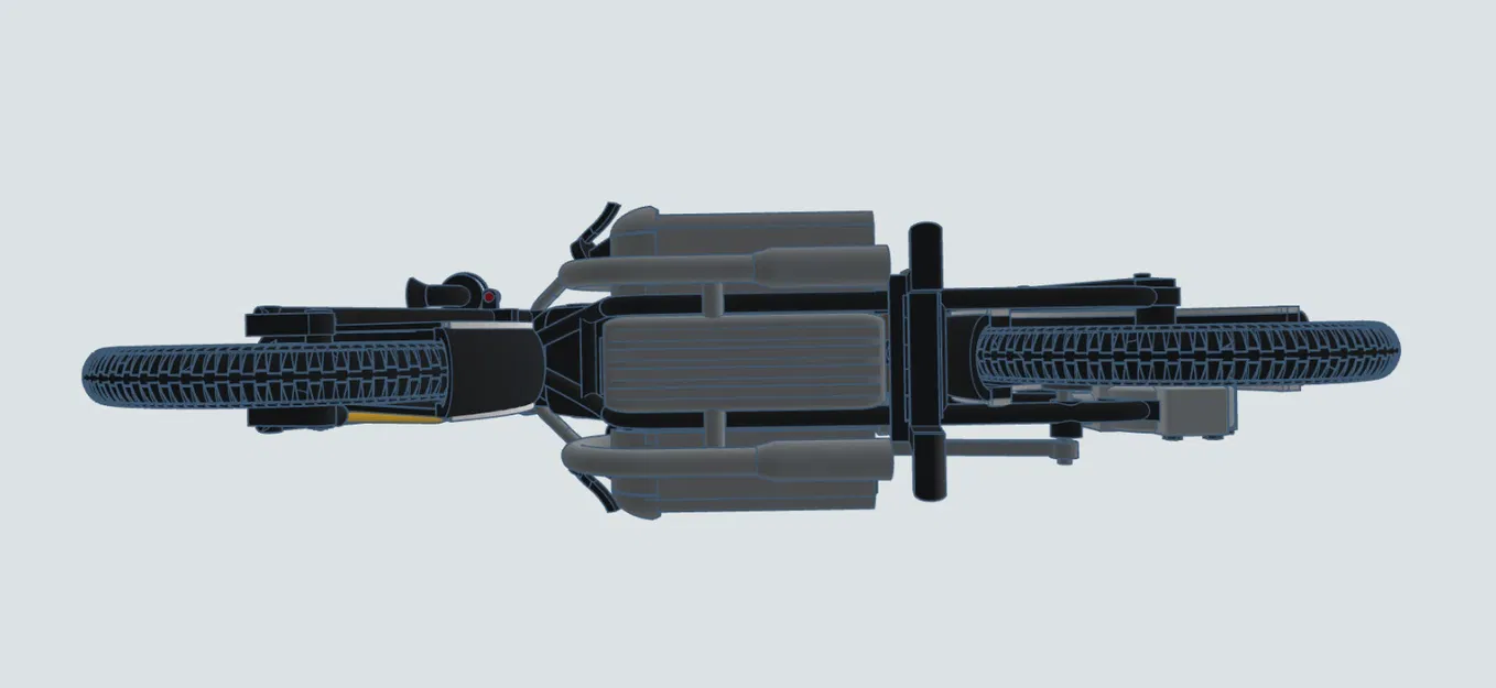 Mô hình xe BMW R32 năm 1925 tỉ lệ 1:6,5 của Ed van der Heijden - Image 22