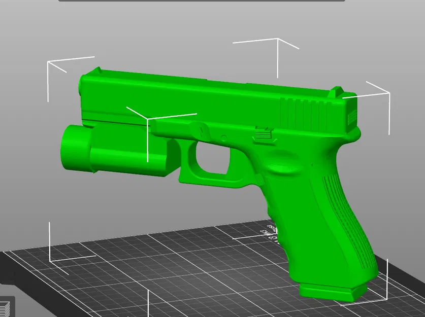 Súng Giả Lập Kèm Đèn Pin Chiến Thuật - Image 2