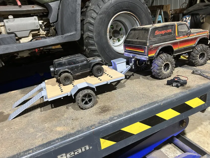 Moóc RC 1/10 Cho Xe Crawler - Image 1