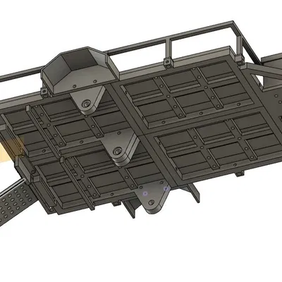 Moóc RC 1/10 Cho Xe Crawler