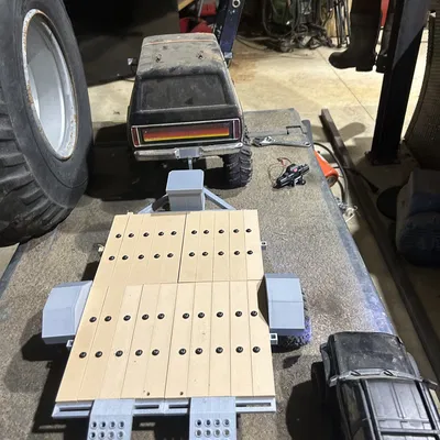 Moóc RC 1/10 Cho Xe Crawler