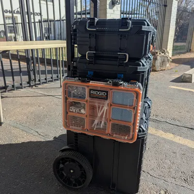 Treo Hộp Đồ Nghề Ridgid Pro Gear Bên Hông Tủ