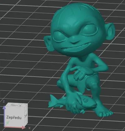 Mô Hình Mini Gollum Catch - Image 2