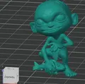Mô Hình Mini Gollum Catch - Thumbnail 2