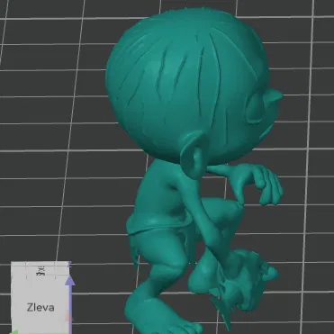 Mô Hình Mini Gollum Catch