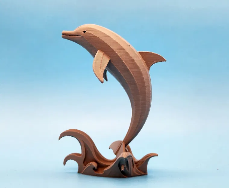 Tượng Cá Heo Đang Nhảy - Image 1