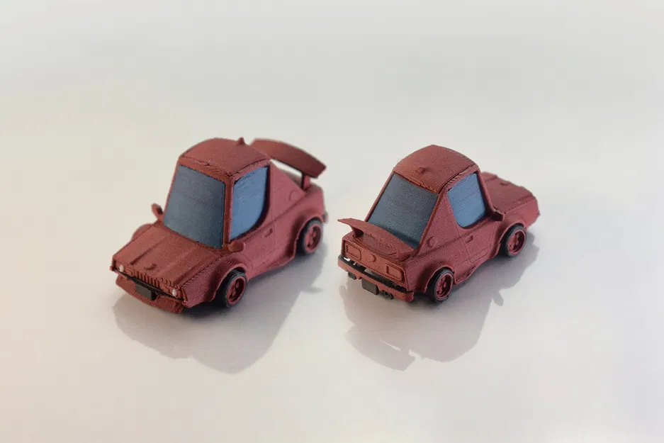 Mô hình xe Nissan Skyline Kit Card Toon - Image 5