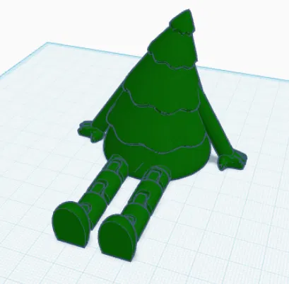 Cây Thông Noel Khớp Nối 3D - Image 1