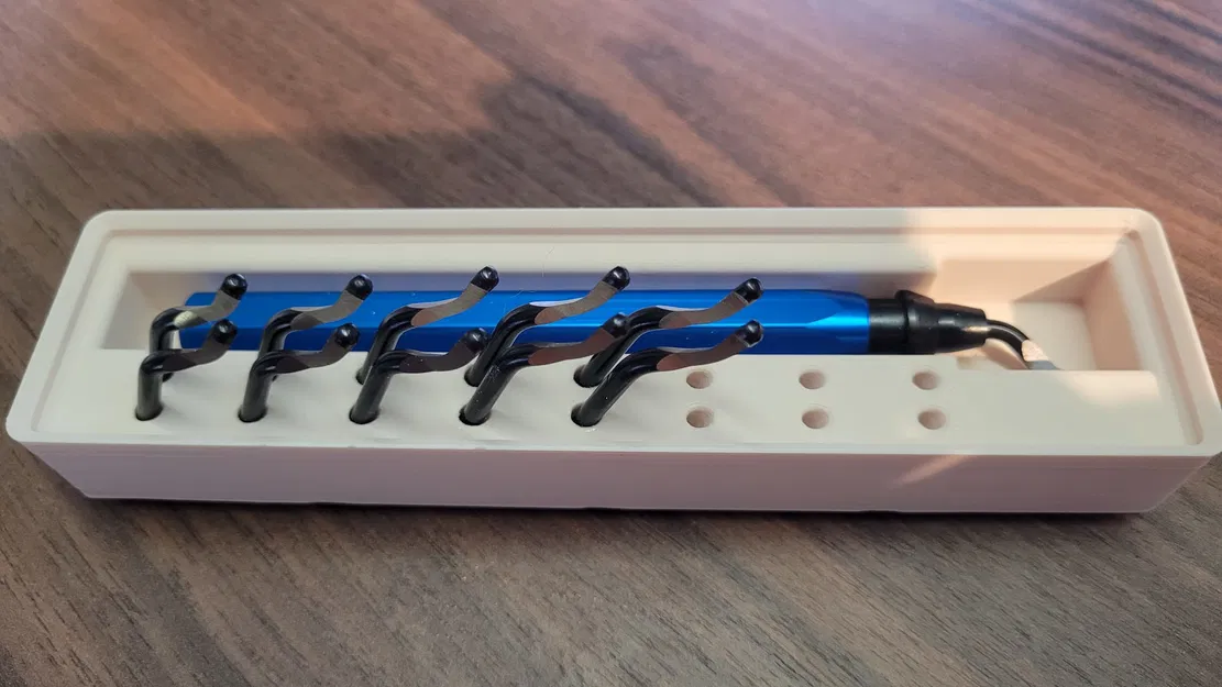 Chân Đế Giữ Dụng Cụ Gọt Cạnh Gridfinity - Image 2