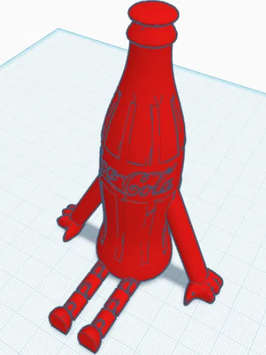 Mô hình Coca-Cola Khớp Nối - Image 1