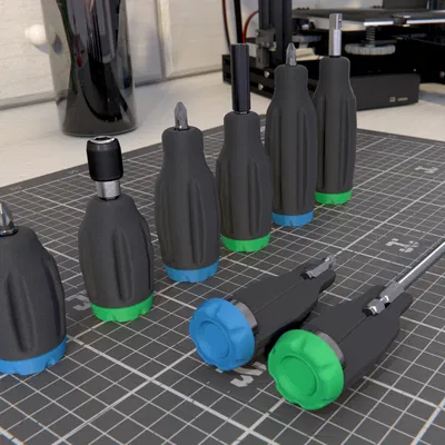 Bộ Tua Vít Lục Giác (S, M, L) + (12mm, 24mm)