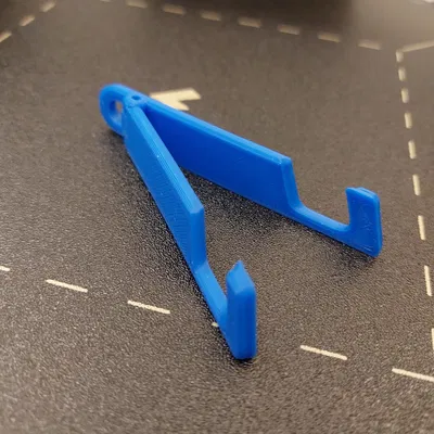 Chân đế điện thoại gấp gọn, dễ in/lắp ráp