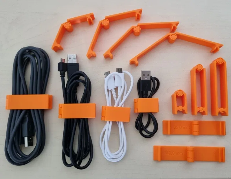 Hộp lưu trữ Gridfinity 2x4 cho Bộ tổ chức / Kẹp cáp - Image 2