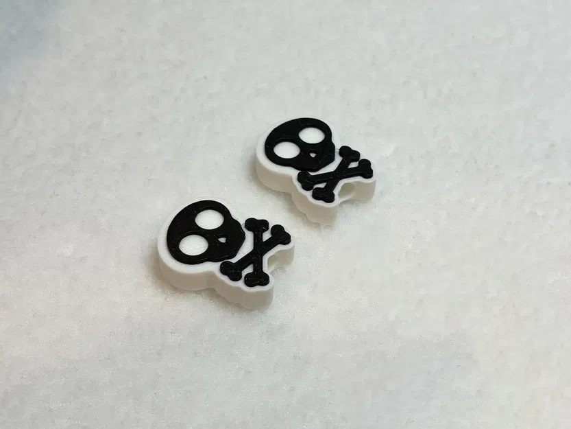 Hạt Họa Tiết Đầu Lâu và Xương Chéo - Image 2