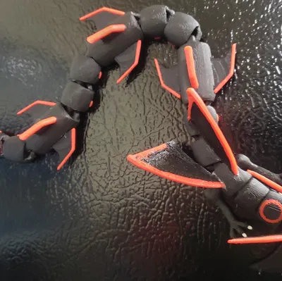 Mô hình Rayquaza Shiny Mega 3 Màu Flexi Có Nam Châm