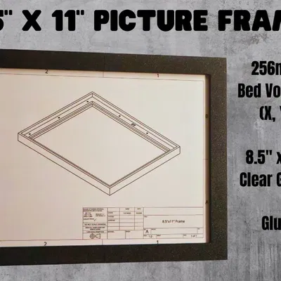 Khung ảnh 8.5" x 11"