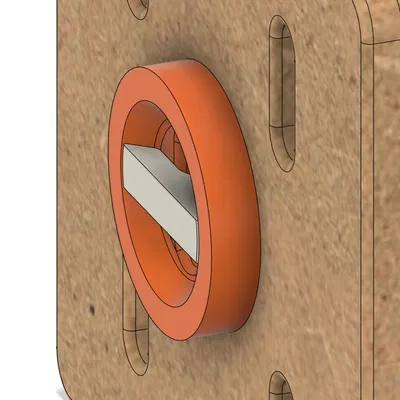 T Clip Profile Thấp Cho IKEA Skadis