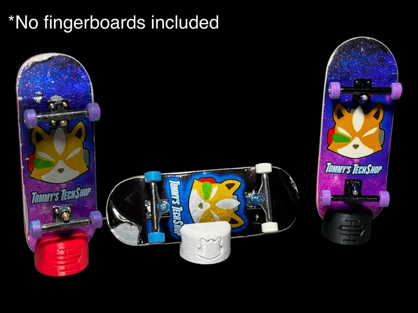 Tommy's Tech Shop | Đế Đựng Fingerboard Đơn Đứng & Nằm - Image 5
