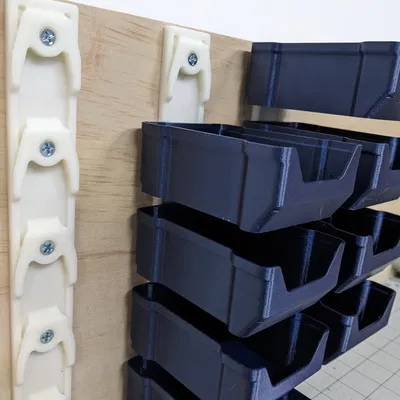 Hộp Nhựa Xếp Chồng Treo Tường