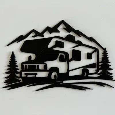 Tranh Treo Tường Cắm Trại #1