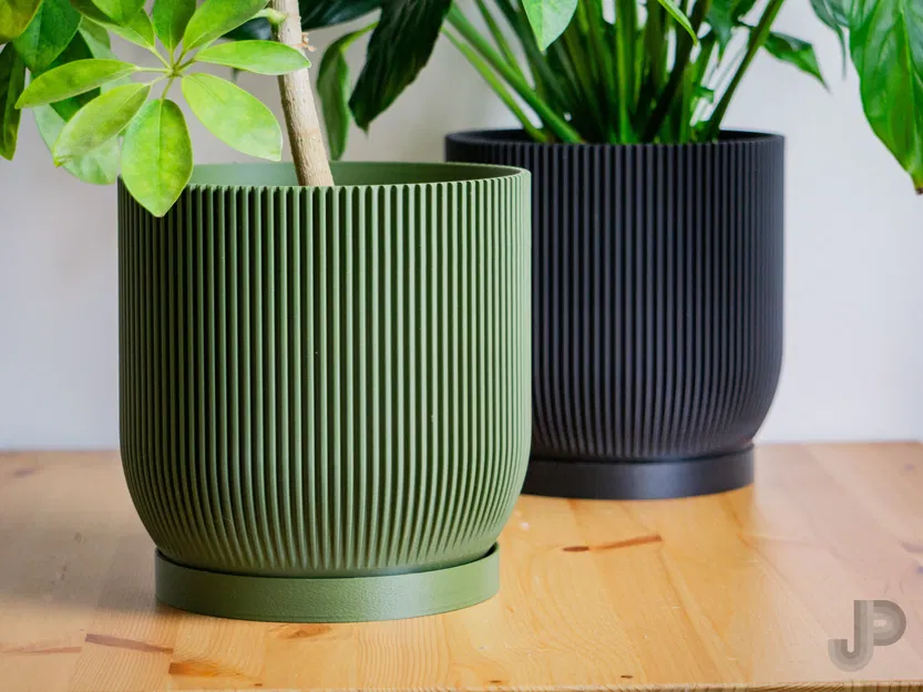 Chậu Aspire có lỗ thoát nước và khay hứng nước - Image 1