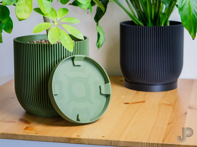 Chậu Aspire có lỗ thoát nước và khay hứng nước - Image 3