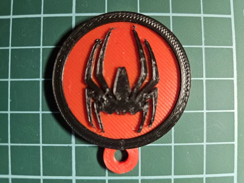 Móc Khóa Logo Spiderman Marvel - Image 2