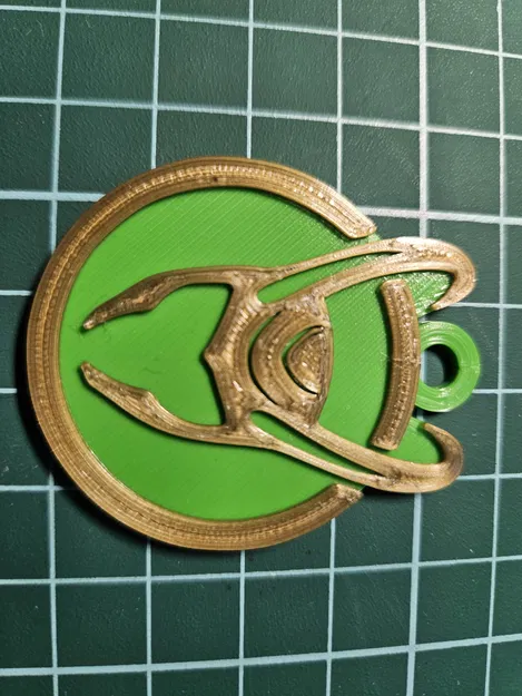 Móc Khóa Logo Marvel Loki - Image 1