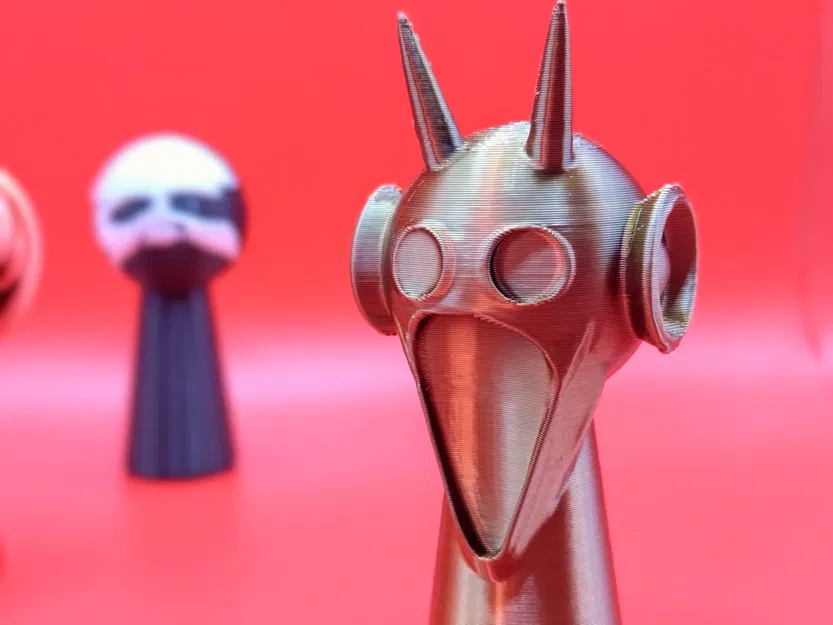 Mô Hình Miniature Durple Horror Sprunki - Image 1