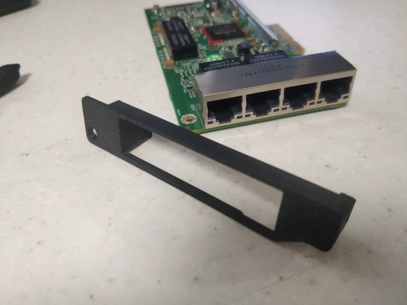 Giá đỡ/Chắn gió Cận Dài cho Card Mạng BCM5719-4P trên Lenovo ThinkCentre M920q - Image 2