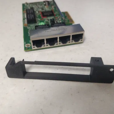 Giá đỡ/Chắn gió Cận Dài cho Card Mạng BCM5719-4P trên Lenovo ThinkCentre M920q