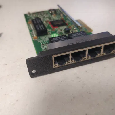 Giá đỡ/Chắn gió Cận Dài cho Card Mạng BCM5719-4P trên Lenovo ThinkCentre M920q