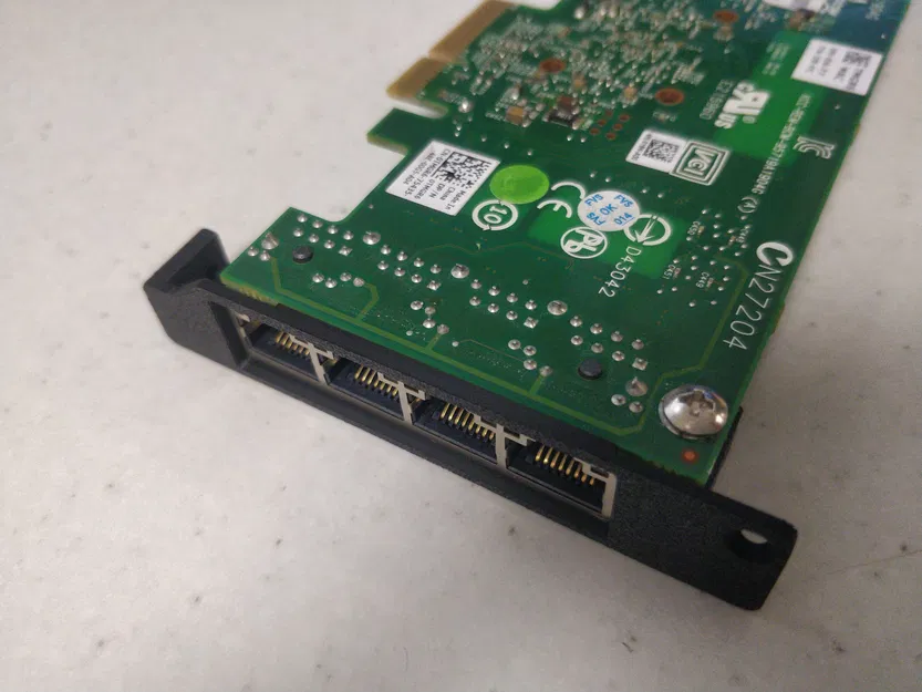 Giá đỡ/Chắn gió Cận Dài cho Card Mạng BCM5719-4P trên Lenovo ThinkCentre M920q - Image 5