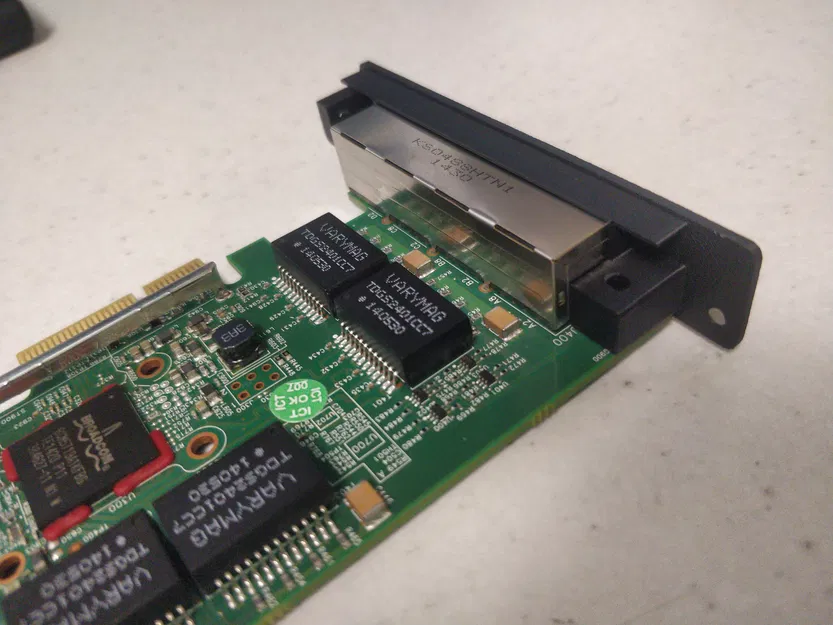 Giá đỡ/Chắn gió Cận Dài cho Card Mạng BCM5719-4P trên Lenovo ThinkCentre M920q - Image 6