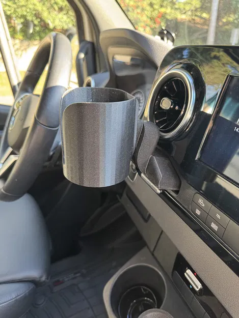 Giá Đỡ Ly Mở Rộng Cho Xe Mercedes Sprinter (Đời Mới) - Image 1