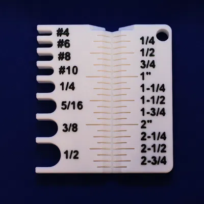 Thước đo ren hệ inch (Imperial Screw Gauge)