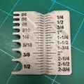 Thước đo ren hệ inch (Imperial Screw Gauge) - Thumbnail 2