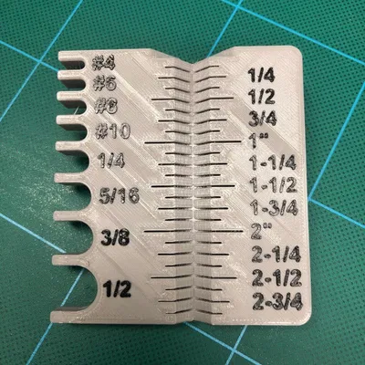 Thước đo ren hệ inch (Imperial Screw Gauge)