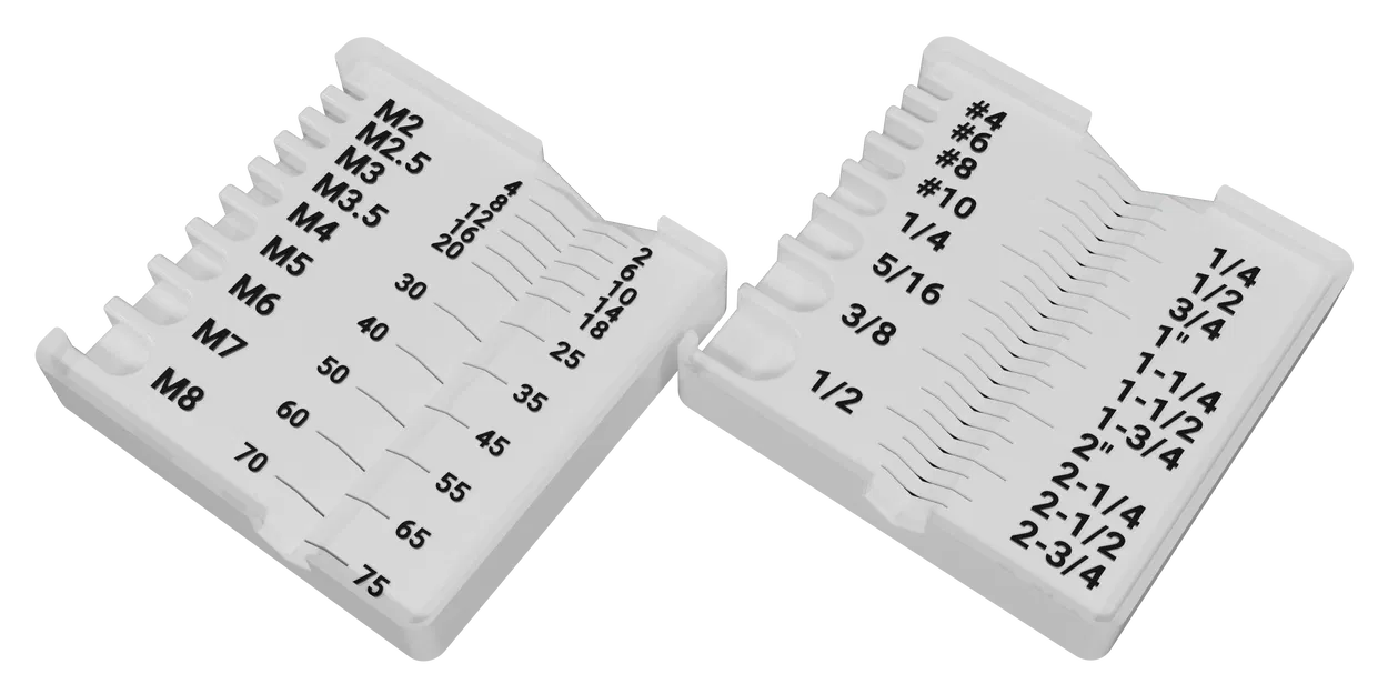 Khay Đựng Ốc Vít Gridfinity Chia Theo Hệ Inch & Mét, Có Thể Xếp Chồng - Image 1