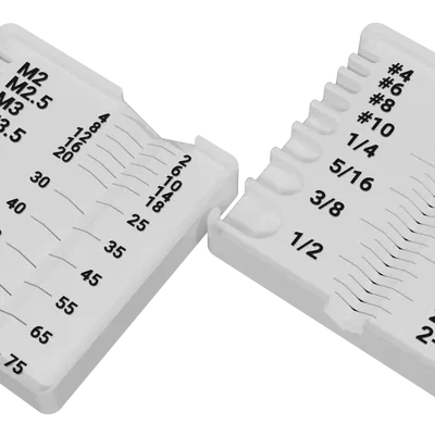 Khay Đựng Ốc Vít Gridfinity Chia Theo Hệ Inch & Mét, Có Thể Xếp Chồng