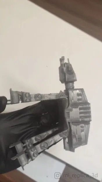 Mô Hình AT-AT Walker Dễ Thương In Tại Chỗ Đồ Chơi Trọng Lực - Image 7