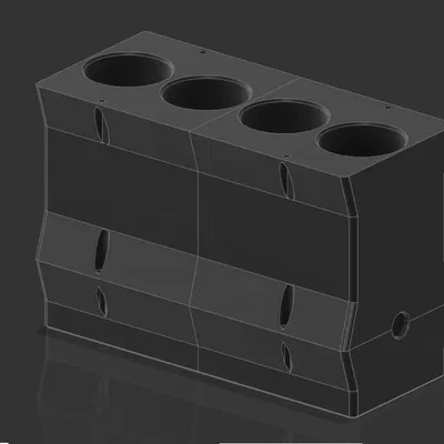 Mô Hình Động Cơ 4 Xi-lanh Thẳng Hàng