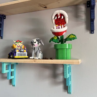 Bass Đỡ Kệ Lego Brick