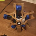 Mô hình động cơ dạng tỏa (Radial Engine Model) - Thumbnail 1