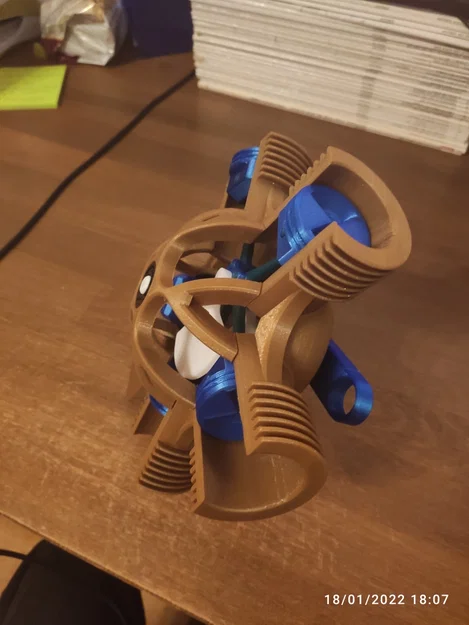 Mô hình động cơ dạng tỏa (Radial Engine Model) - Image 2