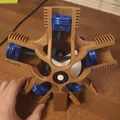 Mô hình động cơ dạng tỏa (Radial Engine Model) - Thumbnail 6