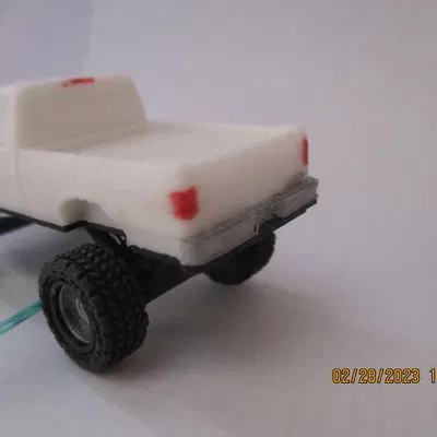 Mô hình xe 1994 Ford F150 Regular Cab Tỷ Lệ 1/64