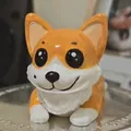Mô Hình Corgi Nằm "Sploot" Dễ Thương - Thumbnail 1
